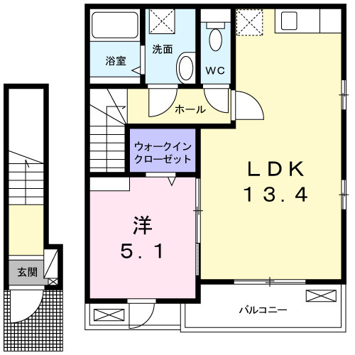シオンジェルメの間取り