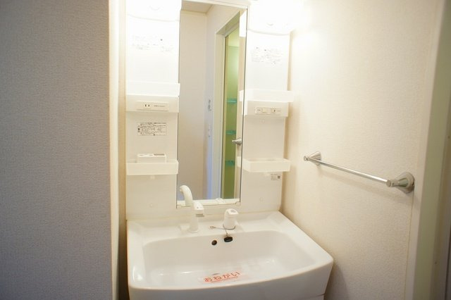 カーラの洗面所