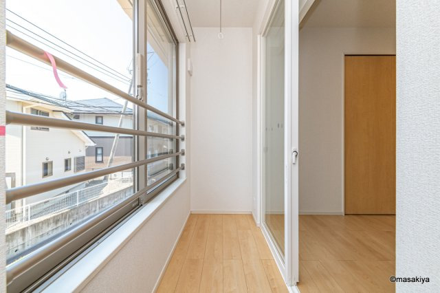 シャルマン櫻街　十番館のバルコニー