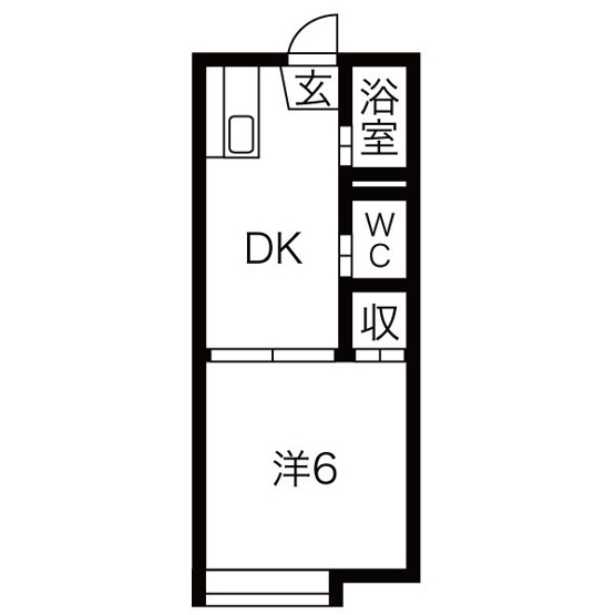 【間取り】 | コーポハヤシ