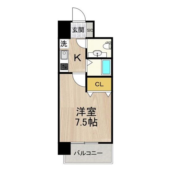 【間取り】 | フロンティアタワー名駅南(旧CITY SPIRE 名駅南)