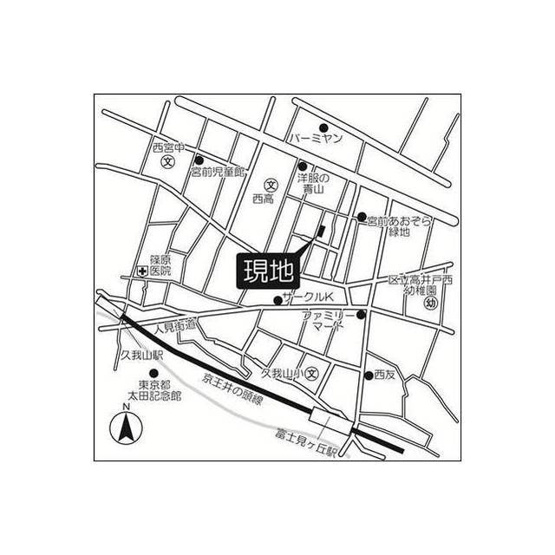 【地図】 | 宮前パールハイツB