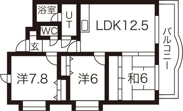 ライプン(RIPEN)の間取り
