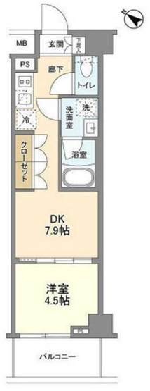 【間取り】 | ニューミラ明大前