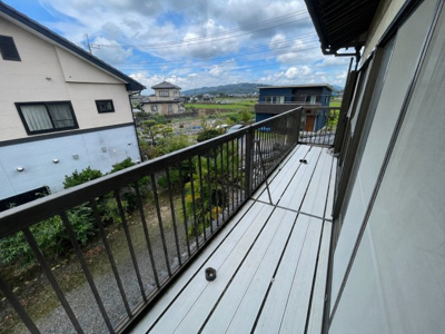 【バルコニー】 | 桜川市犬田6K中古住宅