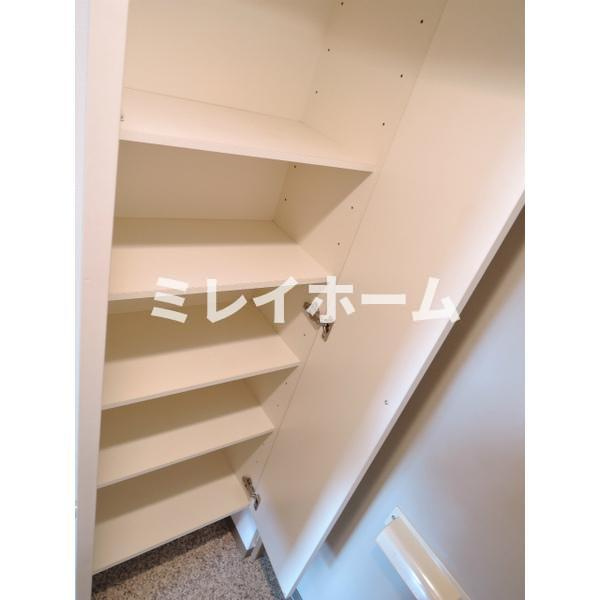 プレール武蔵小山弐番館の玄関