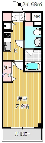 【間取り】 | Ｓ－ＦＯＲＴ船橋本町 | 間取り
