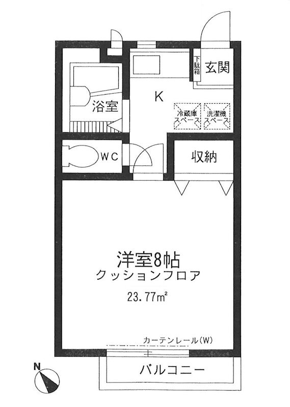 メゾンドルポの間取り