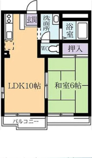 【間取り】 | かすみがうら市宍倉売りアパート