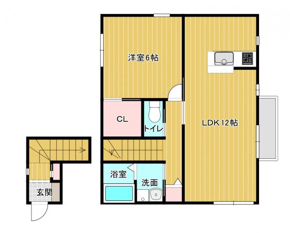 【間取り】 | ボヌール | ボヌール(ＧｏｏｄＨｏｍｅ)
