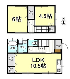 【間取り】 | 内浜町　一戸建