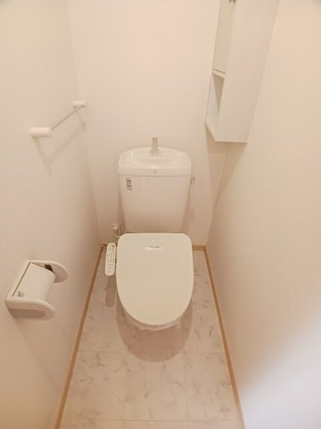 ロベスト・イリーデⅣのトイレ|落ち着いた色調のトイレです