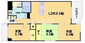 【間取り】 | アーネスト西大路
