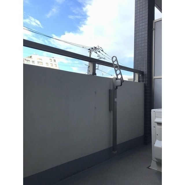 ジェイフラッツ初台のバルコニー