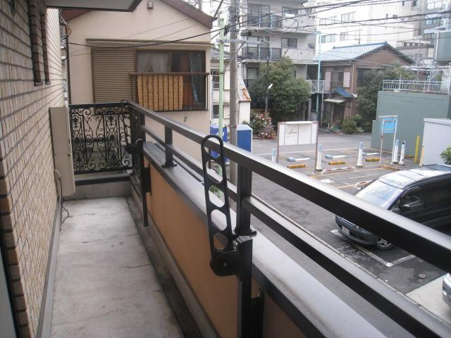 アンプルミエールのバルコニー