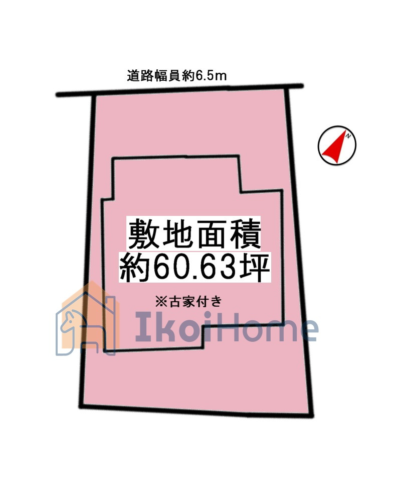 神戸市西区井吹台東町3丁目　土地の土地図