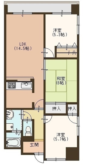 【間取り】 | アメニティーRITTO