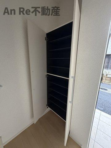 川口市大字藤兵衛新田のアパートの収納
