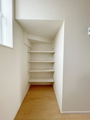 新築戸建・新築建売　郡山市東原一丁目　富田東中・富田小の収納