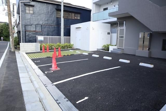 シエル豊島の駐車場