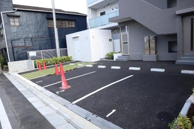 シエル豊島の駐車場