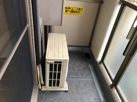 日神デュオステージ浅草のバルコニー