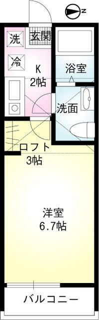 ＦＢハウス杉田の間取り