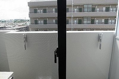 ラフィスタ武蔵関のバルコニー