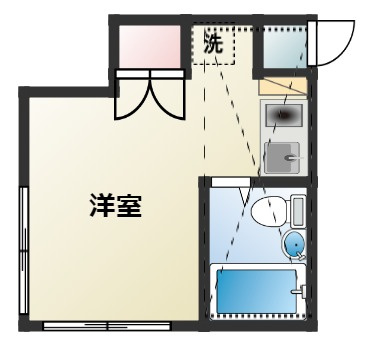 プランドールZAIZENの間取り