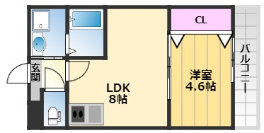 【間取り】 | モンサント田中町