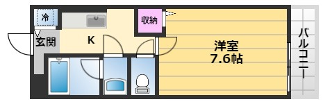【間取り】 | メリー・ヤード泉