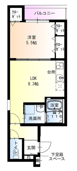 【間取り】 | フジパレス西取石3番館