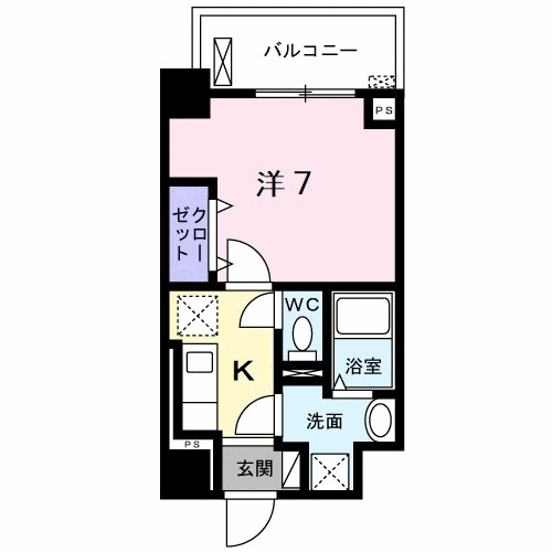 【間取り】 | フリーデ明石駅前