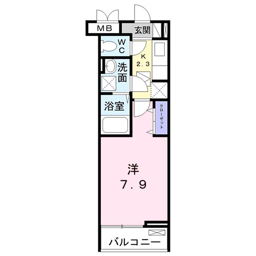 【間取り】 | プロスペリテⅡ
