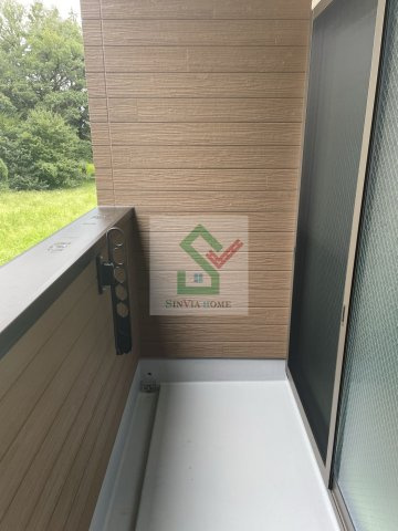 カッソーロ秋津のバルコニー