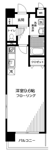 カーサ・グランデ生麦 の間取り|間取りです。