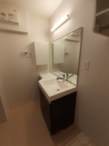 ロジュマン堀之内の洗面所