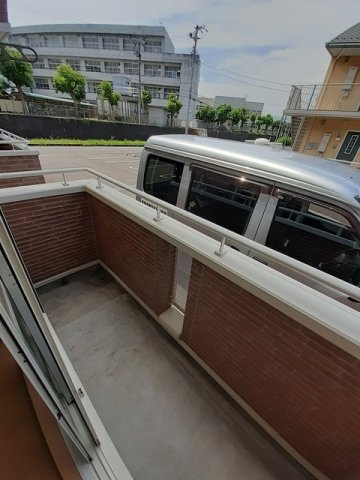 相見一番館のバルコニー