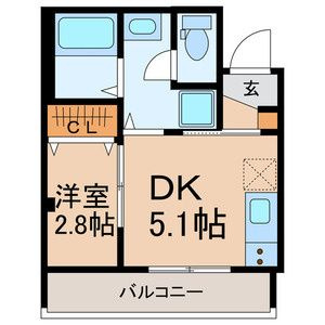 グランヴィーネ　Ichikawaの間取り