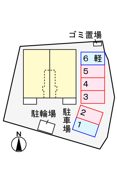 ウインド・ヒルの区画図