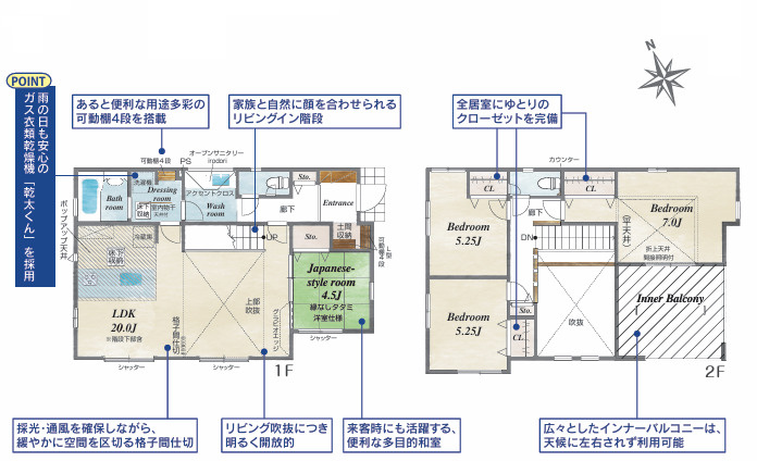 高座郡寒川町岡田８丁目　新築戸建　全２棟2号棟の外観