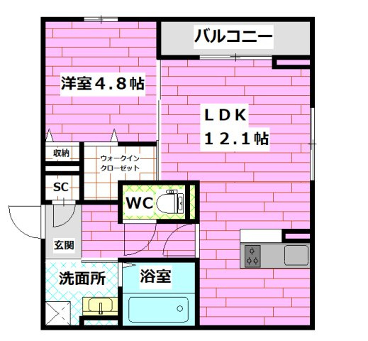 campanella船越の間取り