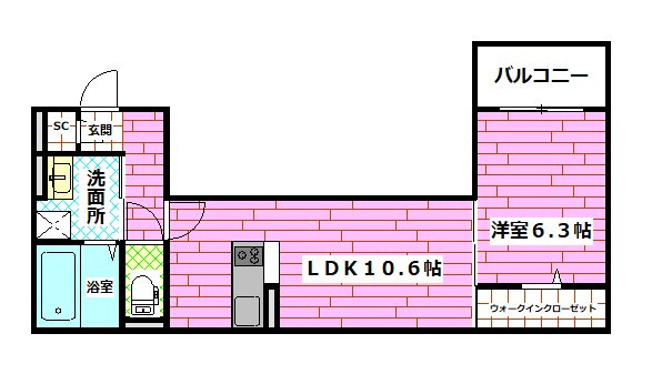 campanella船越の間取り