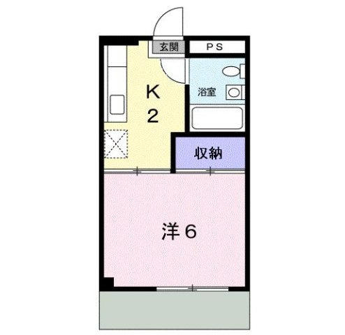 光ハイツ・杉本の間取り