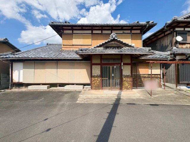 草津市志那中町　建築条件無し売土地の外観