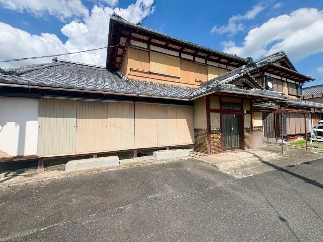 草津市志那中町　建築条件無し売土地の外観