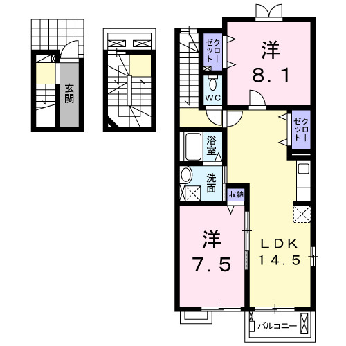 【間取り】 | ベルアンジュ