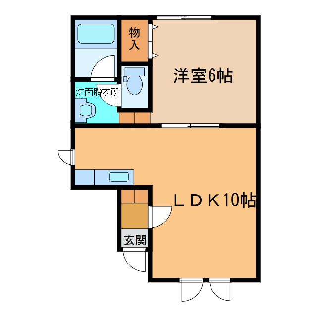フルハウスCの間取り