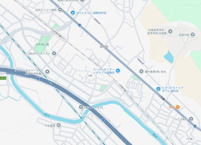 姫路市別所町小林　第7期　新築一戸建ての地図