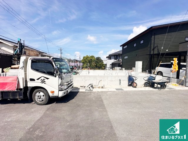 姫路市別所町小林　第7期　新築一戸建ての外観|現在建築中！落ち着いた街並みで新生活を始めることが出来そう！周辺の物件も併せてご紹介させて頂きます！